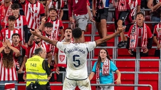 Golazo de Jude Bellingham en su debut con el Real Madrid.
