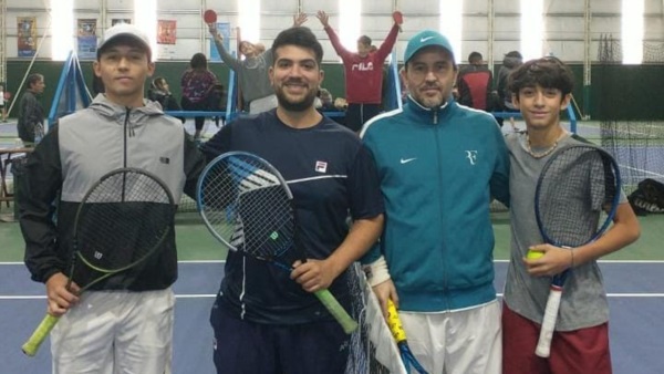Pfister/Hernández y Albornoz/March, 1ra/2da Varones.
