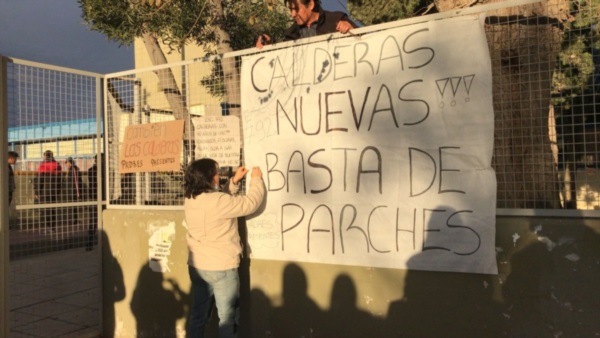 Imagen de un reclamo realizado en junio del 2022.