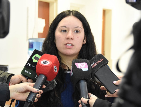 Rocío Díaz, encargada del comedor, brindó detalles de la situación.