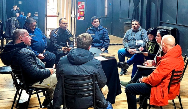 El encuentro con autoridades permitió reforzar acciones preventivas.