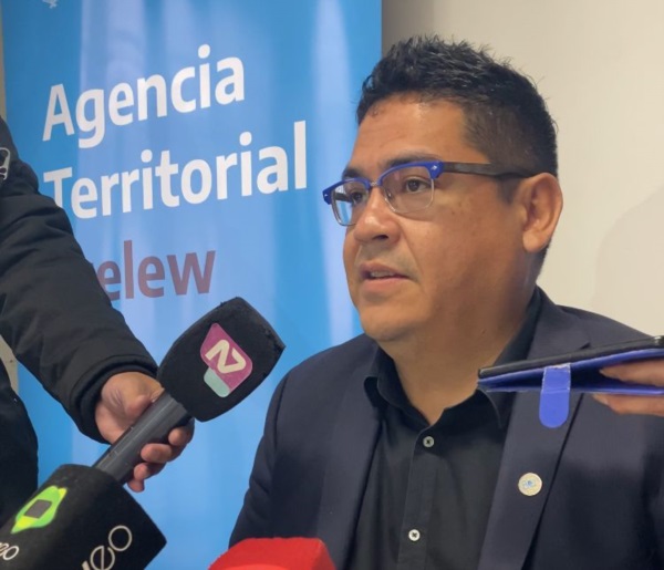 Raúl Paris, jefe de la Agencia Territorial Trelew / Jornada.