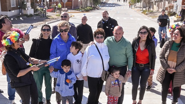 Mejor tráfico. El municipio avanza con fondos propios en las calles.