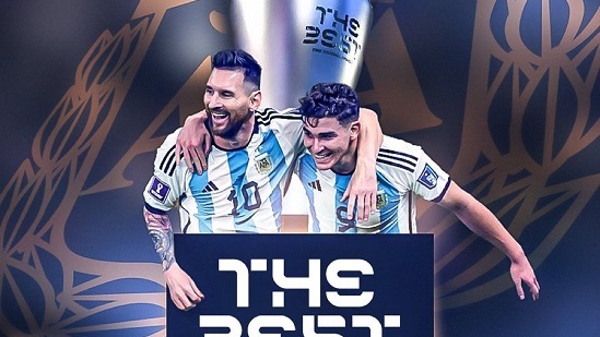 Leo Messi y Julián Álvarez son los dos argentinos nominados al Premio The Best 2023.