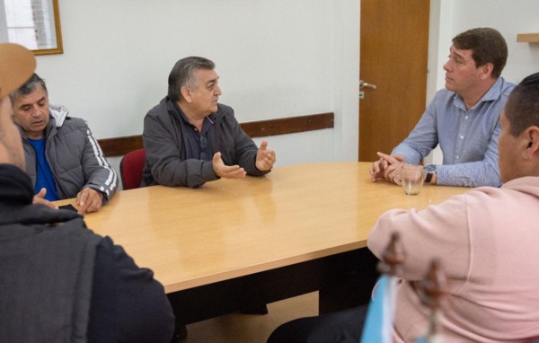 Encuentro. El gremio propuso guarderías para hijos de los trabajadores y que puedan ser municipales.