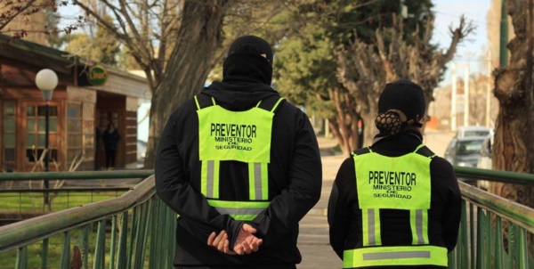 Recorridas. Los preventores ya están presentes en la ciudad valletana para bajar el índice de inseguridad. 