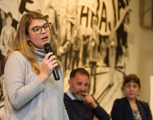 Diagnóstico. La economista diseró sobre la coyuntura económica, con la mirada puesta en la elección.