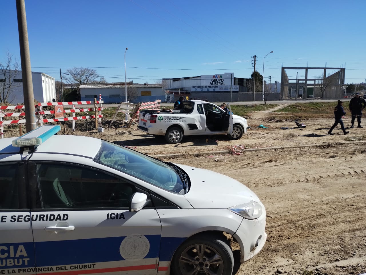Un operario de Servicoop fue baleado este lunes en Puerto Madryn.